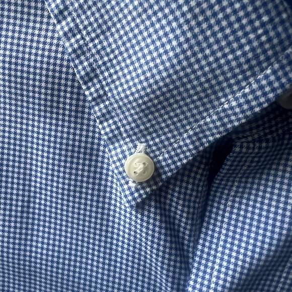 Ralph Lauren Men's Casual Blue Button Down Shirt - Picture 4 of 6